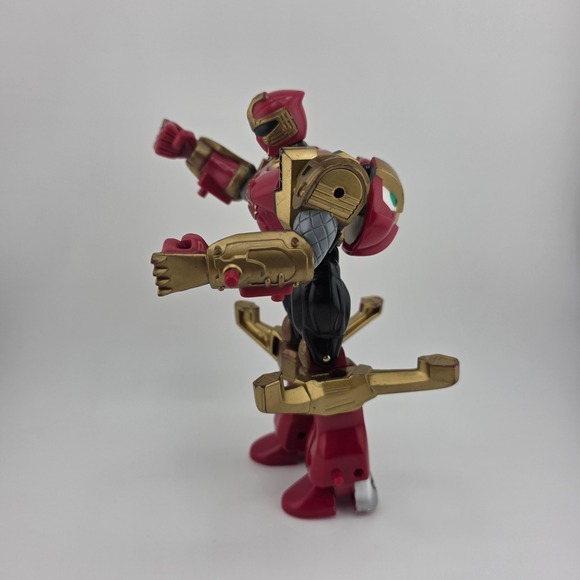 Power Rangers Ninja Storm Crimson Thunder Triple Zord Morphin Figure - Picture 3 of 10